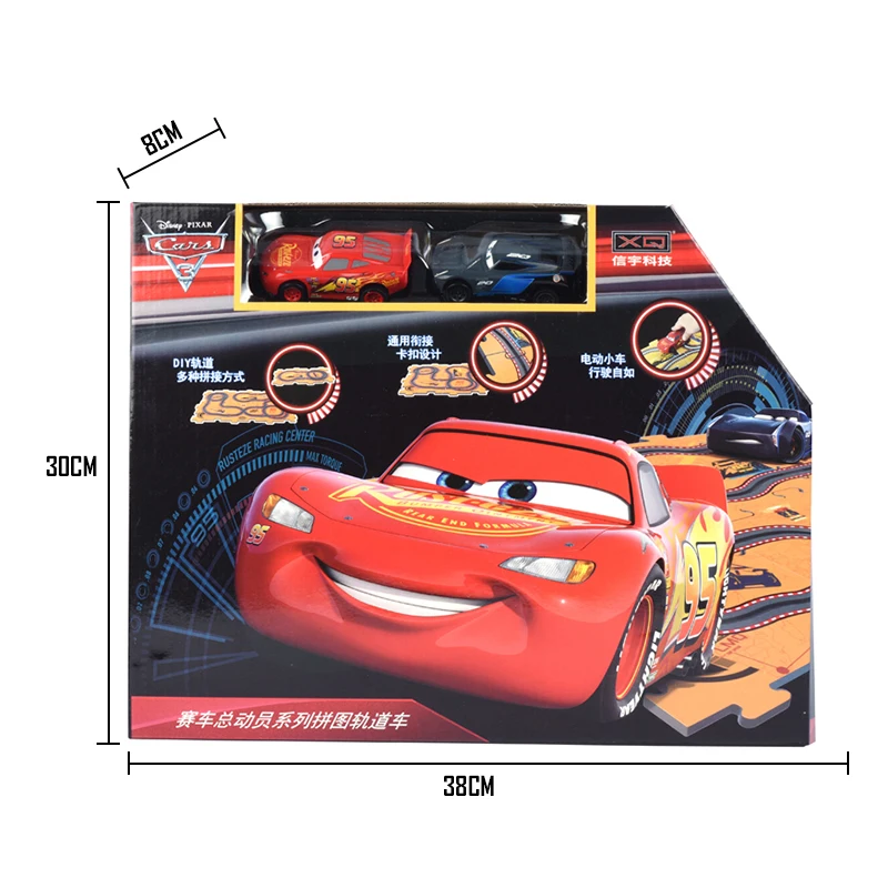 Дисней Pixar Автомобили 3 электрические слот гоночные автомобили трек Молния