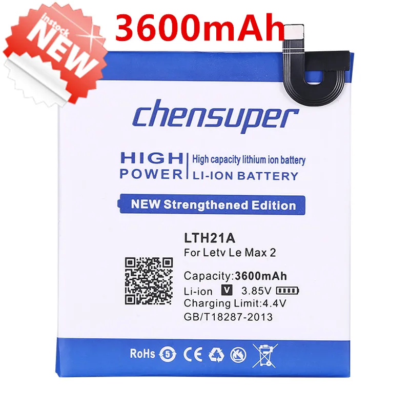 Chensuper 3600 мАч LTH21A батарея для LeEco Letv Le Phone Le MAX 2 5,7 дюймов X821 X820 LeMax2 X822 X829 сменная батарея для телефона
