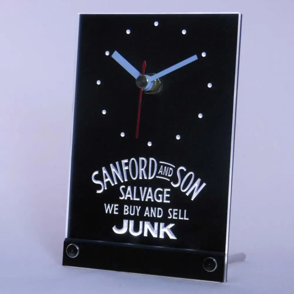 Tnc0235 Санфорд и сын Купить Продать мусорный стол 3D светодиодные часы|3d led clock|3d