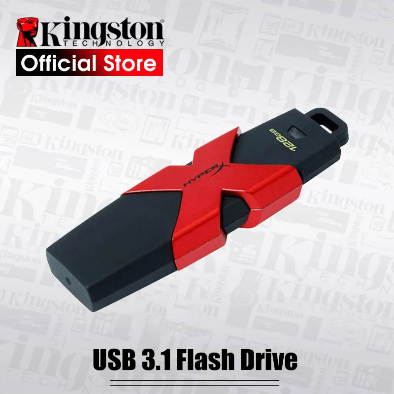Флэш накопитель Kingston HyperX Savage USB 3 1 на 64 ГБ флэш диагональю 350 дюйма 128 с высокой