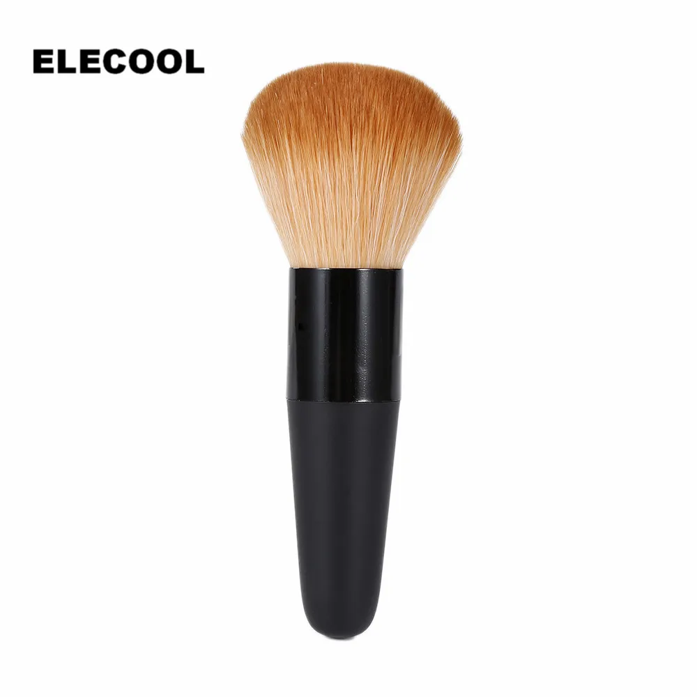 ELECOOL 1Pc Single Makeup Brush Soft Face Powder Foundation Brush Cosmetic Big Loose Shape maquiagem