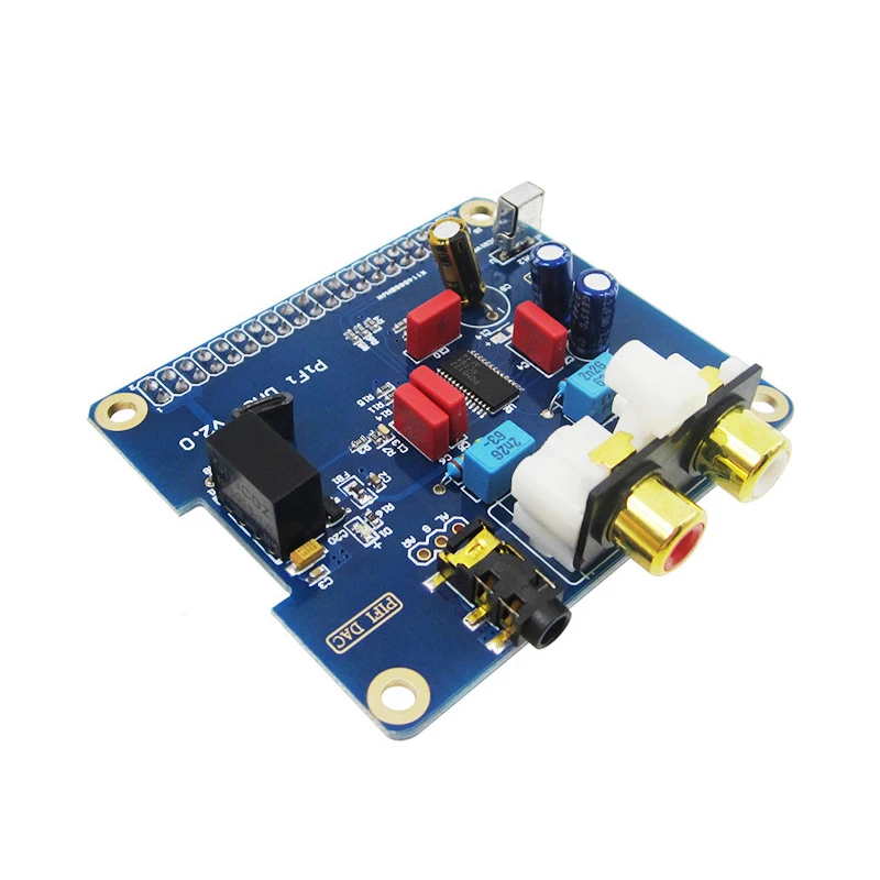 PIFI Digi DAC + HIFI DAC аудио модуль звуковой карты I2S интерфейс для Raspberry pi 3 2 Model B + цифровая звуковая карта Pinboard V2.0