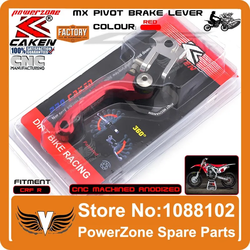 Складной MX Pivot тормозной рычаг 4 направления Fit CRF250R CRF450R 07-15 CRF Dirt Bike мотокросс эндуро супермото