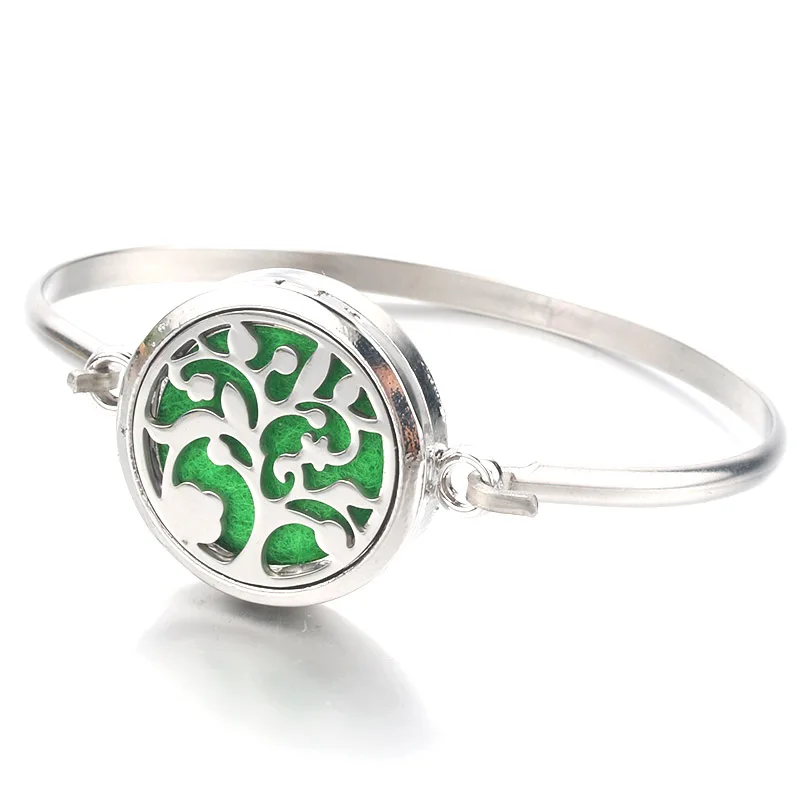 Лаки Древо жизни Магнитный парфюм коробка браслет Арома эфирные масла диффузор