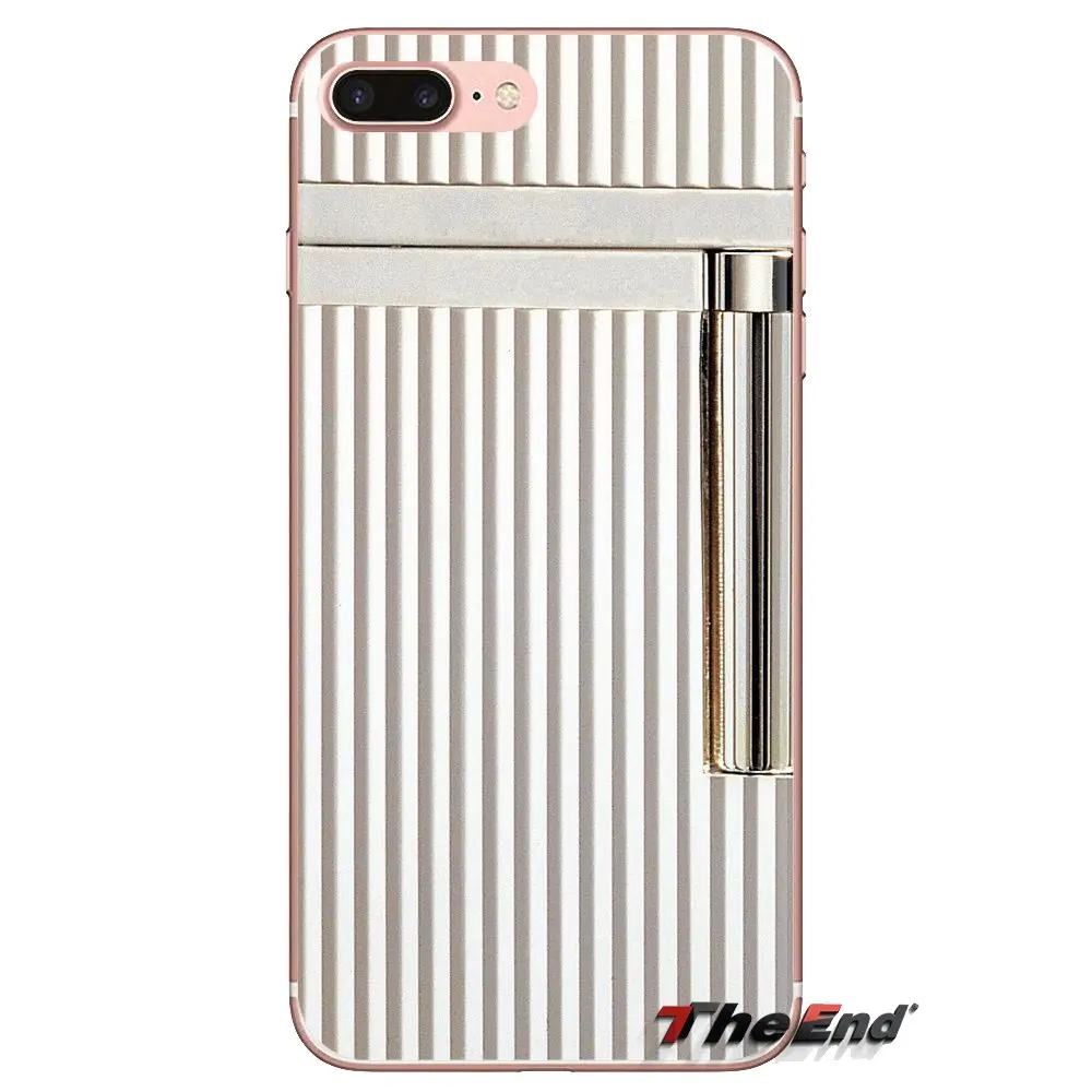 Прозрачная мягкая оболочка покрывает зажигалку art S.T. Dupont для Samsung Galaxy J1 J2 J3 J4 J5 J6 J7
