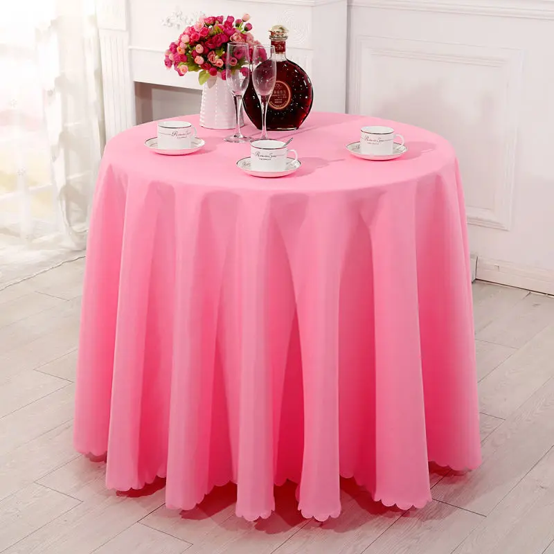 

Многоразмерная круглая скатерть для гостиниц, прямоугольная полиэфирная стандартная настольная Обложка для ресторана