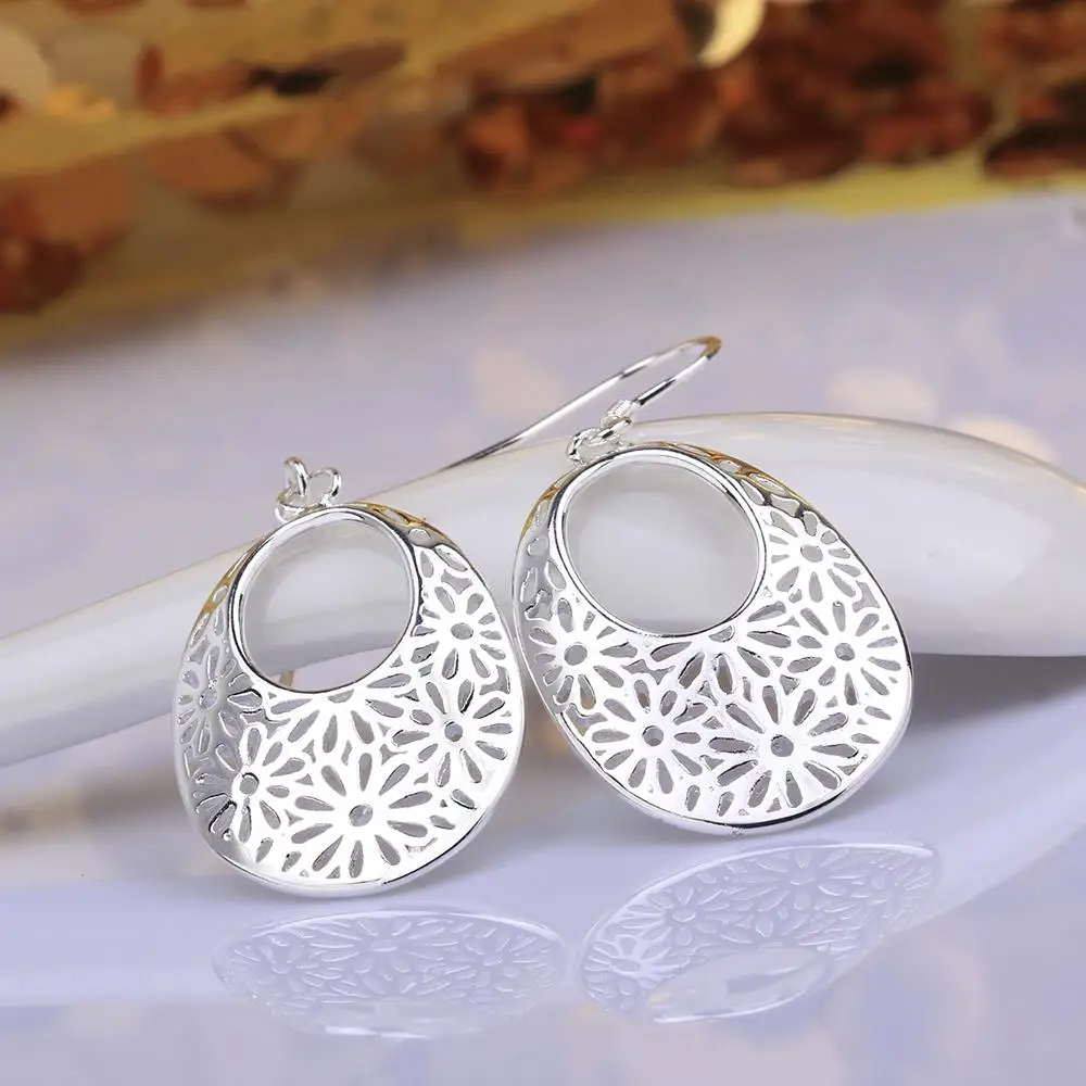 Chillax Для женщин белый серебро Цвет Мода тема водослива серьги jewelry оптовая