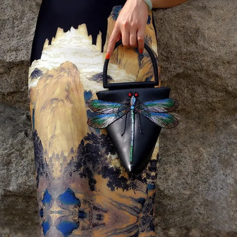 Вышивка Стрекоза патч для одежды шитье на аппликации рубашка Обувь Сумки Одежда