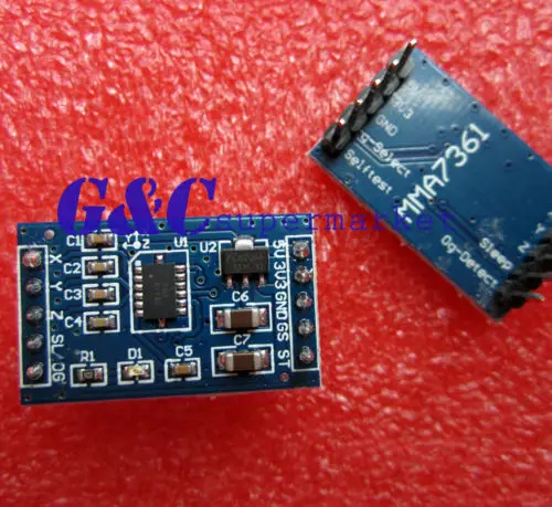 MMA7361 (MMA7260) модуль датчика акселерометра Новое хорошее качество|module sensor| |