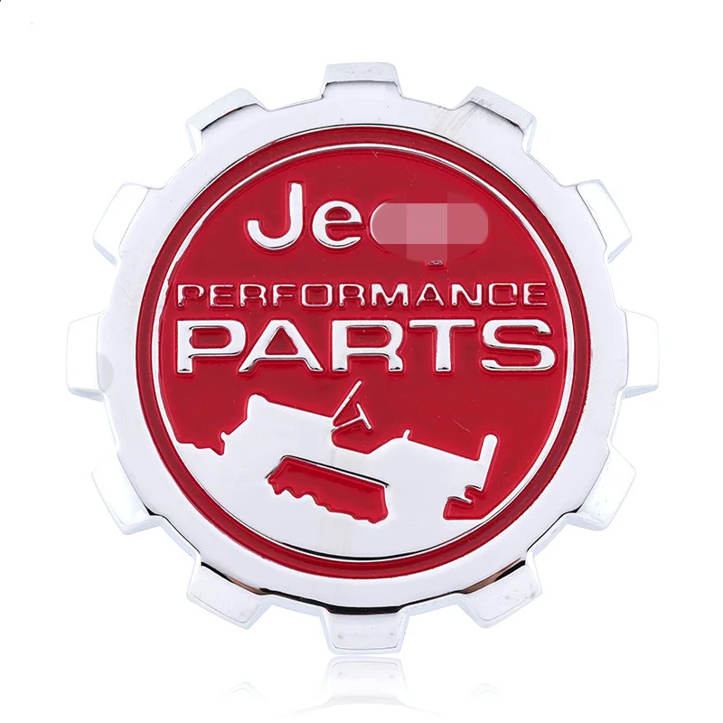 B-red Память для Jeep Renegade Compass Wrangler JK 4x4 Grand Cherokee Chevrolet Ford автомобильные металлические Крылья Наклейка на крышку топливного бака - Название цвета: B-red