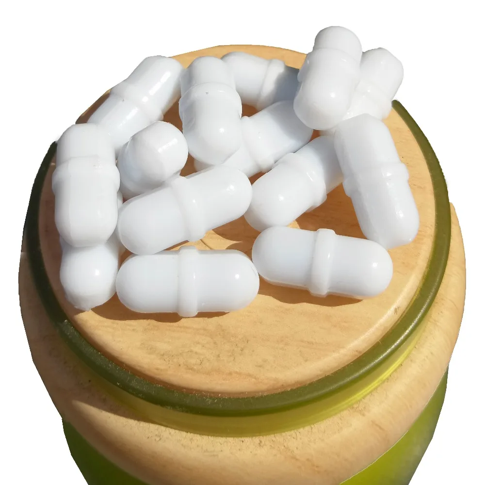 Kup B7x20 Ośmiokątne Mieszadło Magnetyczne PTFE Mieszadło Mieszadło Typu B Mieszadło Białe PTFE Mieszadło Spin Bary 7x20mm, Opakowanie 10 Szt.