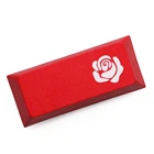 Новинка Вишневый профиль dip Краска скульптура pbt колпачок для механической клавиатуры лазерная гравировка legend rose enter esc красный синий фиолетовый