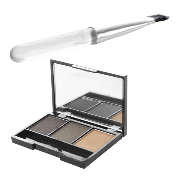 MAX DONA пудра для бровей Палитра косметический набор макияжа с кистью зеркальные