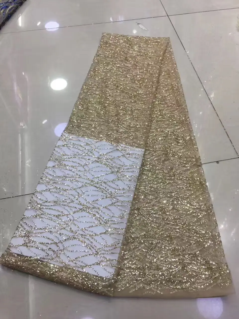 Современный дизайн блестящая французская кружевная ткань африканская вышивка