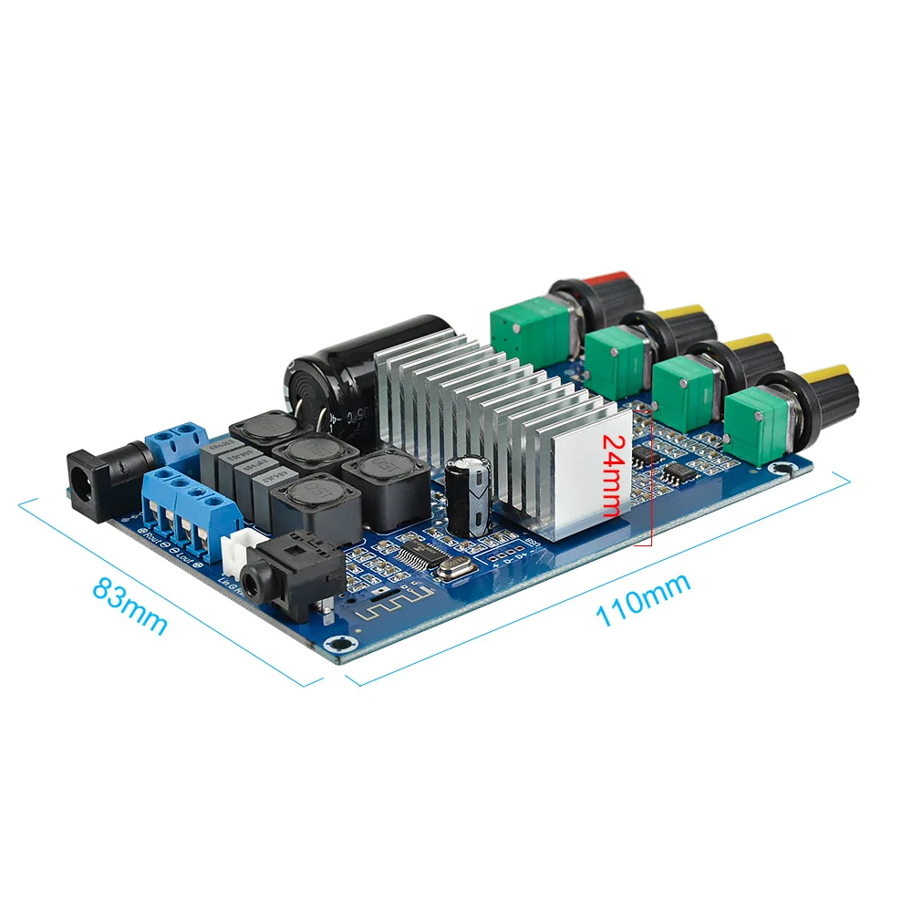 AIYIMA TPA3116 Bluetooth 5 0 цифровой усилитель аудиоплата 50 Вт * 2 каналов с регулировкой