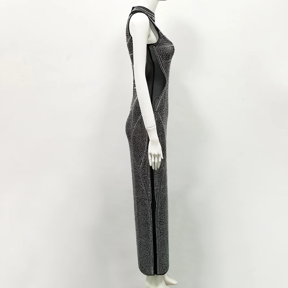 Новое роскошное сексуальное длинное женское летнее платье 2019 дизайнерское