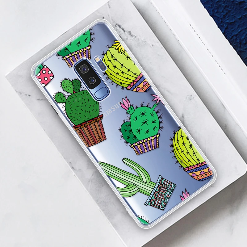 18 Прозрачный силиконовый чехол для телефона с узором s для samsung S9 S8 Plus S10 S10 Pro 10E, чехол-накладка на заднюю панель с милым рисунком из мультфильма - Цвет: 18