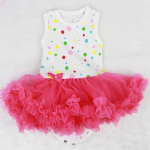 Платье для кукол новорожденных, 22-23 дюйма, ручной работы