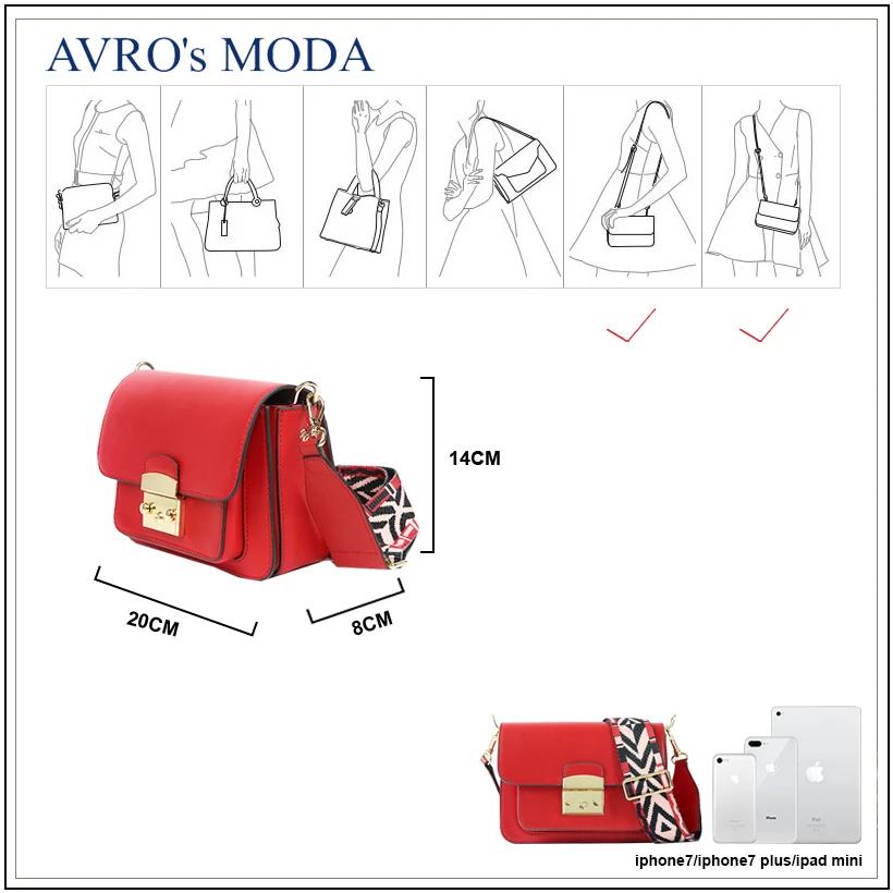 AVRO's MODA сумка женская натуральная кожа сумки женские через плечо маленькие