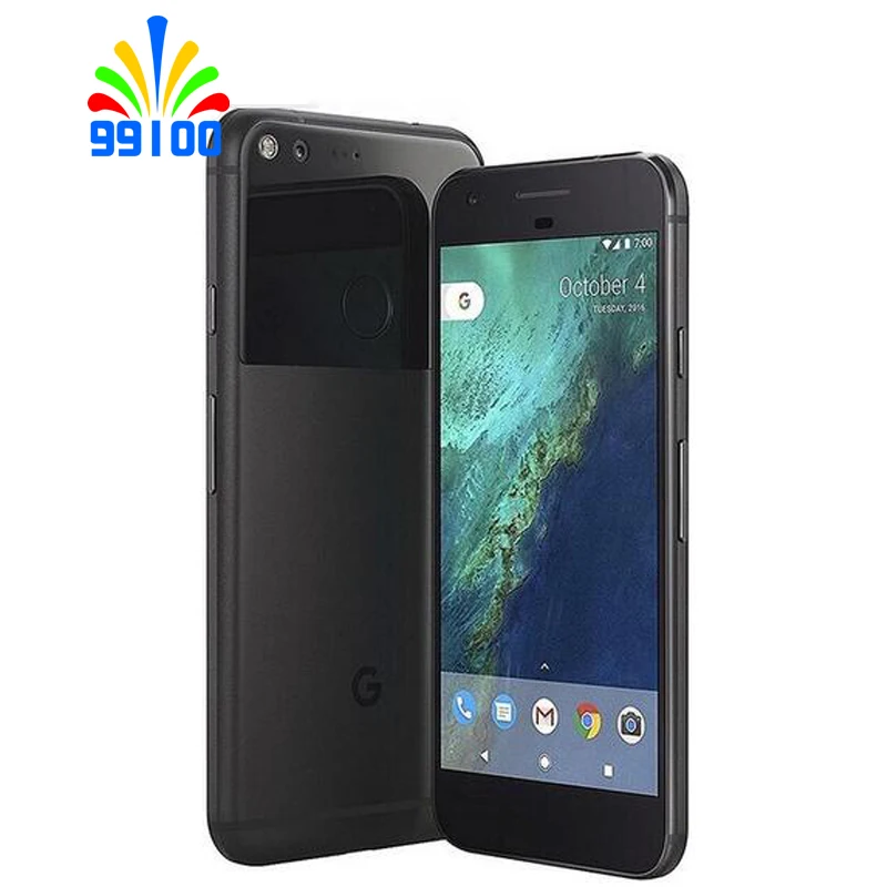 Разблокированный сотовый телефон Google Pixel X/XL 5,0/5,5 дюймов экран 4G LTE 4 Гб ram 32 ГБ/128 Гб rom(оригинальное быстрое зарядное устройство