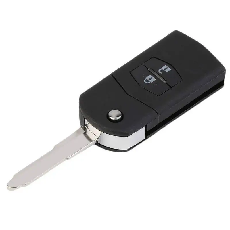 Folding Key Case 2 Button Remote Replacement For Shell And Pad Wear-resistant Simple Design | Автомобили и мотоциклы
