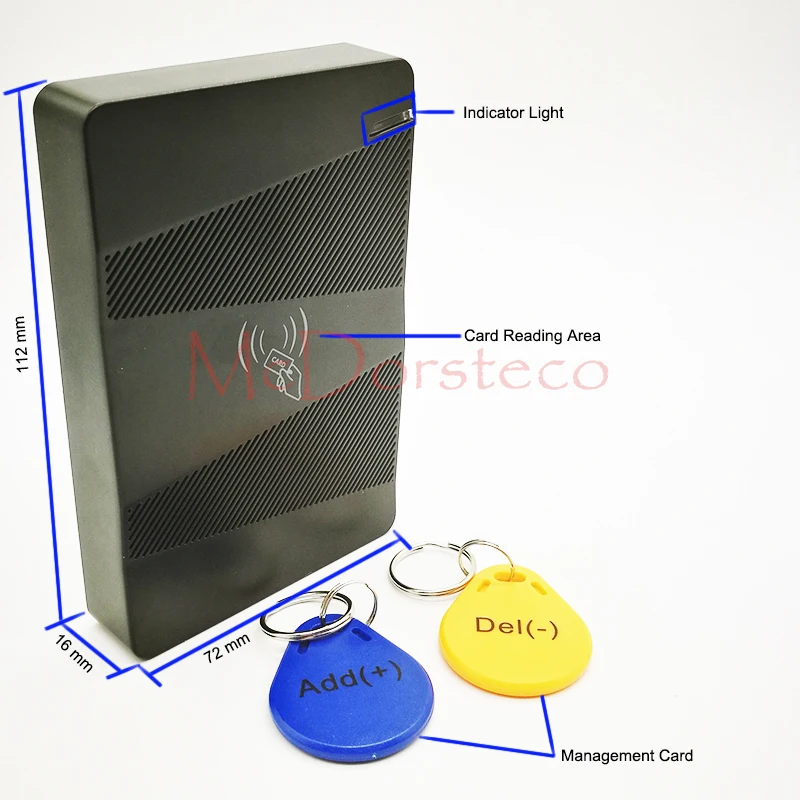 DIY Rfid 13 56 МГц водонепроницаемый комплект контроля доступа к двери с электрическим