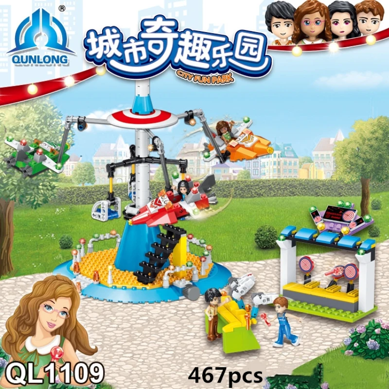 467 шт. для девочек Alice Angel Siya Henna Lilith City Building блокирует обучение подарочные блоки