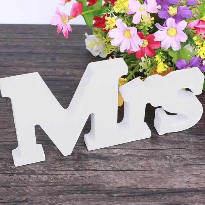 Надпись Mr & Mrs надпись LOVE деревянные буквы для свадьбы|Украшения своими руками