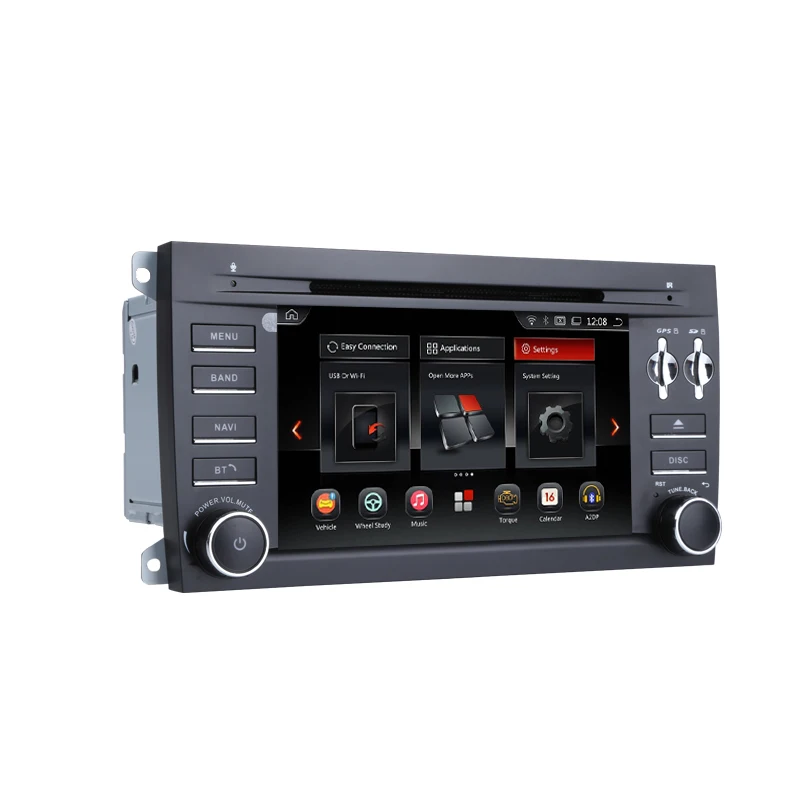 CarExc Android 9 0 ОС Octa-Core для Porsche Cayenne 7 ''автомобильный DVD-плеер с Wi-Fi GPS-навигацией