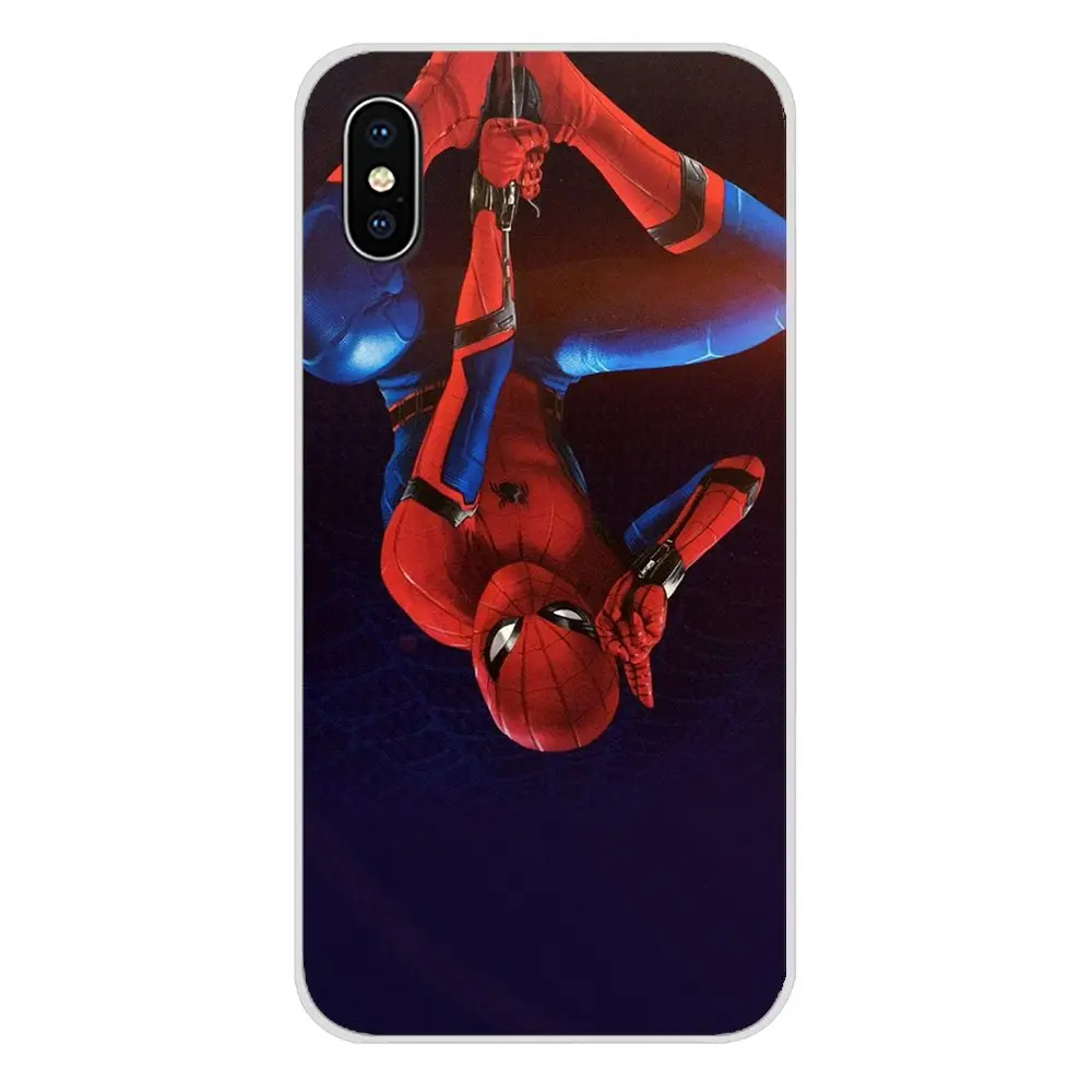 Аксессуары чехол для телефона Человек паук Hero Venom логотип samsung Galaxy A5 A6S A7 A8 A9S