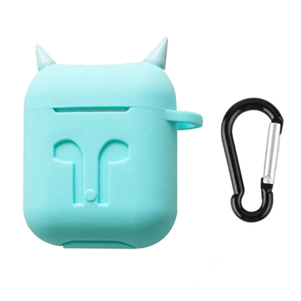 Силиконовая bluetooth-гарнитура, беспроводные наушники, чехол с защитой от падения, защитная коробка для зарядки, распределенная коробка для хранения, аксессуары для наушников - Цвет: 05