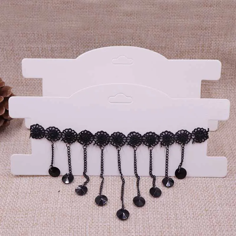 Новинка 2018 лидер продаж ожерелье чокер из крафт бумаги сделай сам витрина 3x7