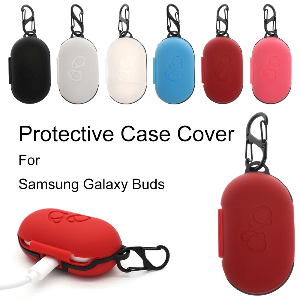 Новый защитный чехол для Samsung Galaxy Buds откидной силиконовый наушников