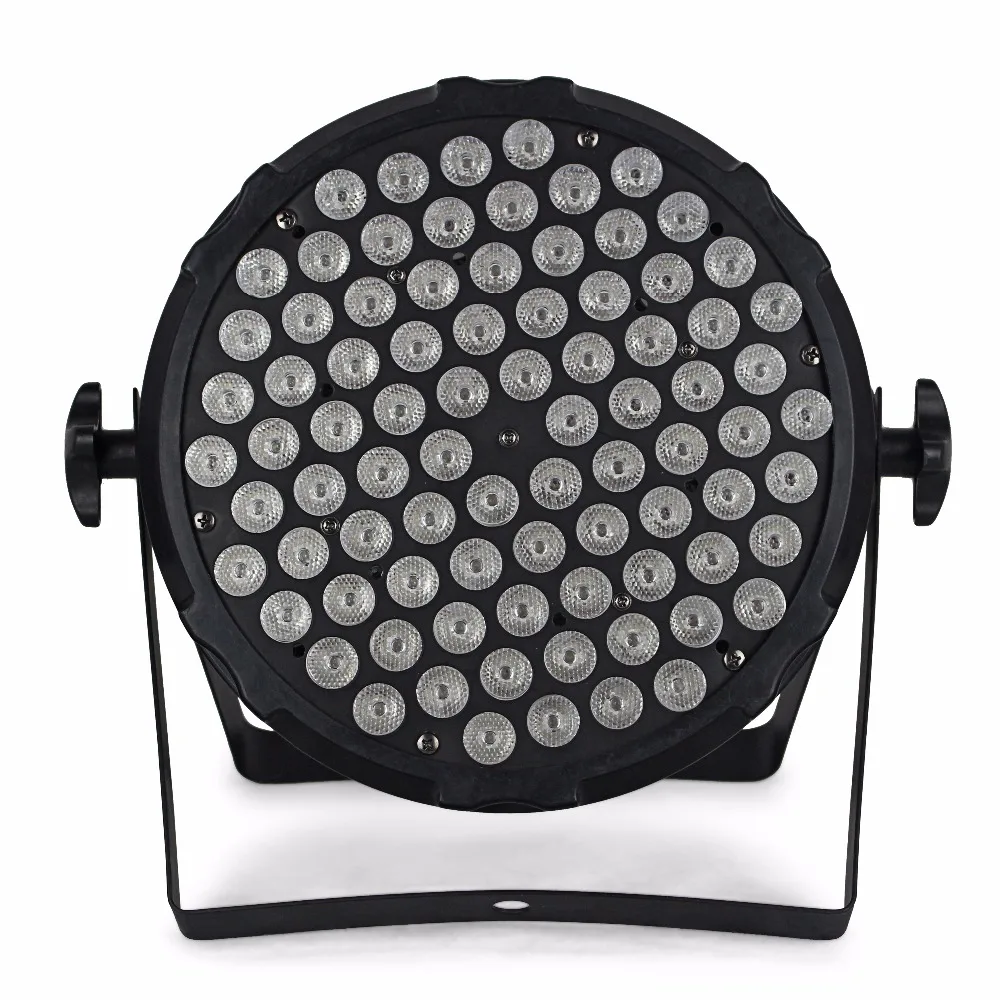 8 шт./лот LED Par лампы из алюминия 84 шт. Ламповые бусины 3 Вт RGB DMX профессиональное