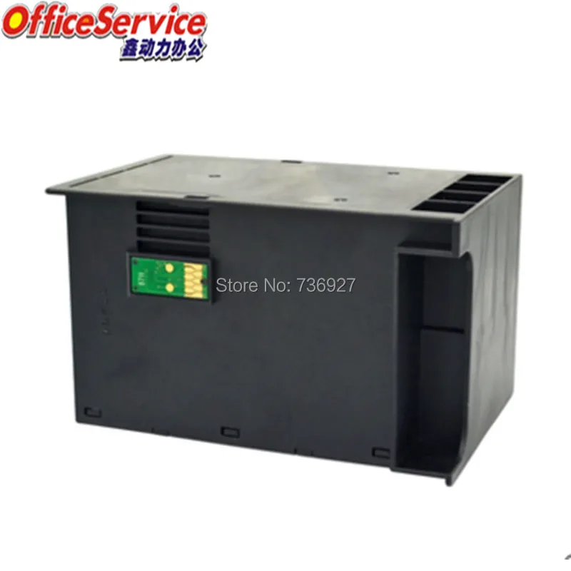 Совместимый отработанного контейнер для чернил T6711 для Epson WF-3010 3520 3530 3540 3621 7110 7610 7620 3011 3531 3641 7111 7611 7620 принтер