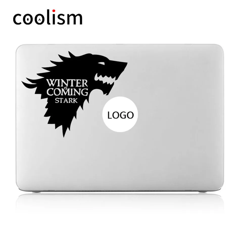 Игра престолов виниловая наклейка на ноутбук для Apple MacBook Air 13 наклейка Pro retina 11 12 15 дюймов hp Mac Mi Book чехол для кожи наклейки