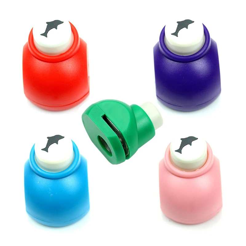 5X Mini Scrapbook Handmade Cut Card Craft Printing DIY Paper Shaper Punch dolphin |