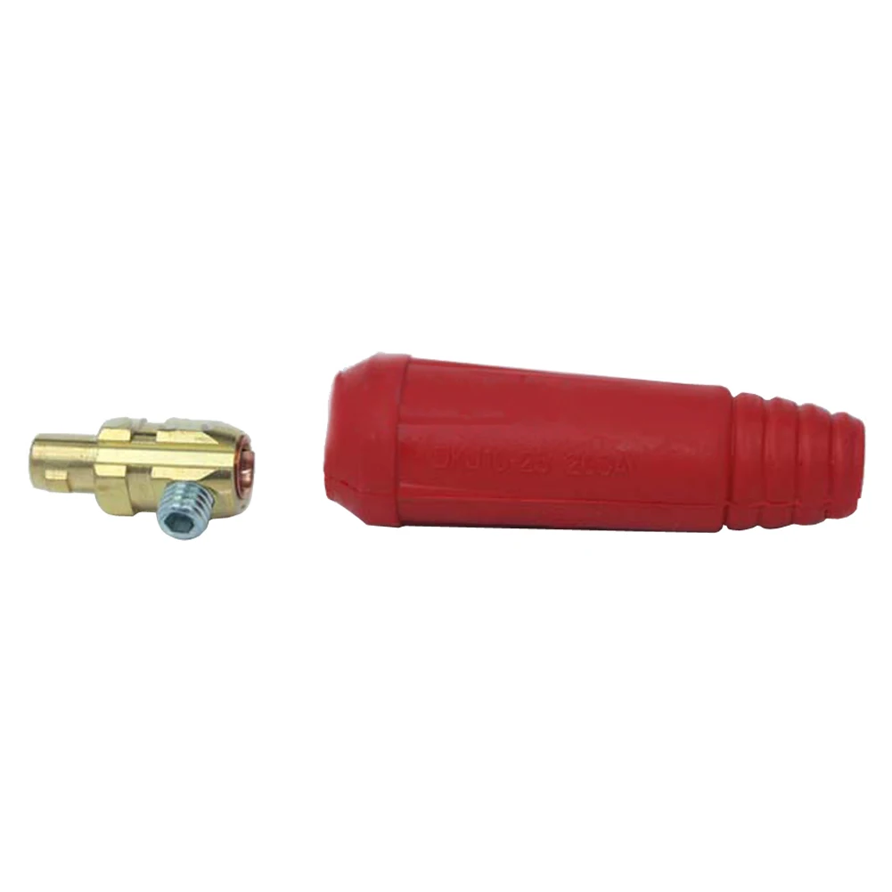 DKJ10-25 200A CE/CCC Ajuste rápido conector de Cable enchufe de Cable conector macho de soldadura enchufes de caucho aislado pesados