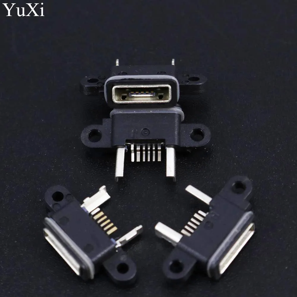 Мини-разъем micro USB YuXi разъем для зарядного порта запасные ремонтные детали 5pin