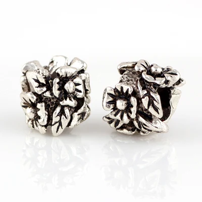 10 шт./партия бусины с серебряным покрытием | Украшения и аксессуары