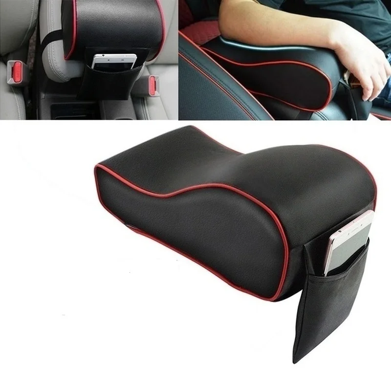 

Universal Leather Car Armrest Pad Auto Armrests Car Center Console Arm Rest Seat Box Pad