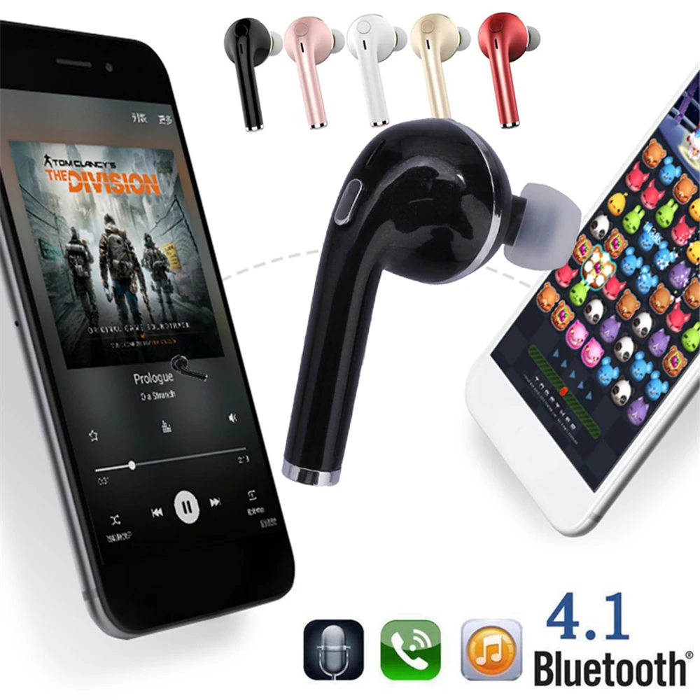 Amzdeal Q5 Беспроводные Bluetooth 4 1 наушники правый наушник мини портативные свободные