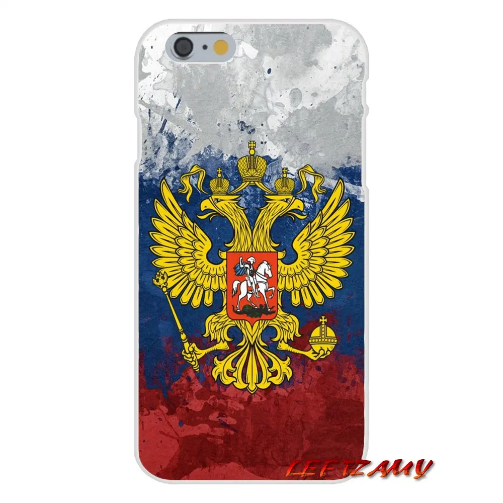 russia federation flag For iPhone X 4 4S 5 5S 5C SE 6 6S 7 8 Plus Accessories Phone Shell Covers | Мобильные телефоны и