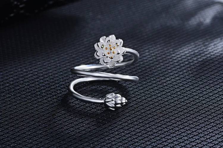 Fresh Flower Finger Ring Open Ajustable Sweet for Girl Accessories Birthday Valentine's Day Gift | Украшения и аксессуары