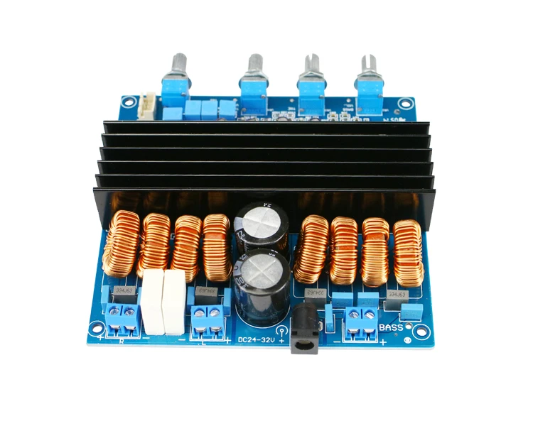 GHXAMP TDA7498 2,1 цифровой усилитель мощности плата TL072 100 Вт* 2+ 200 Вт усилитель НЧ динамик плата DC24V