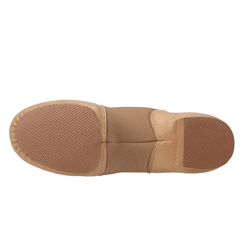 Балетки женские из натуральной кожи джазовые туфли спортивные танцевальные с