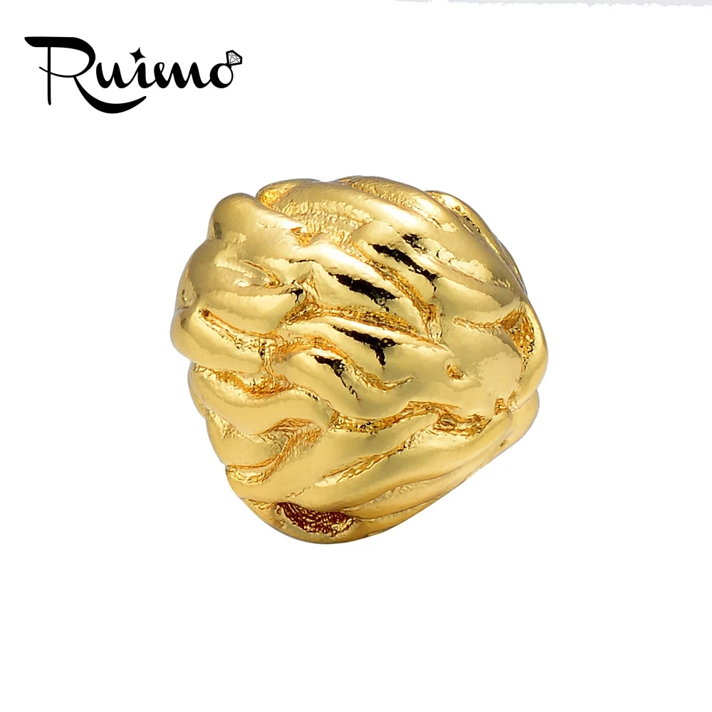 Бусины для браслета RUIMO 2 мм бусины из бисера размера в форме льва микрозакрепка
