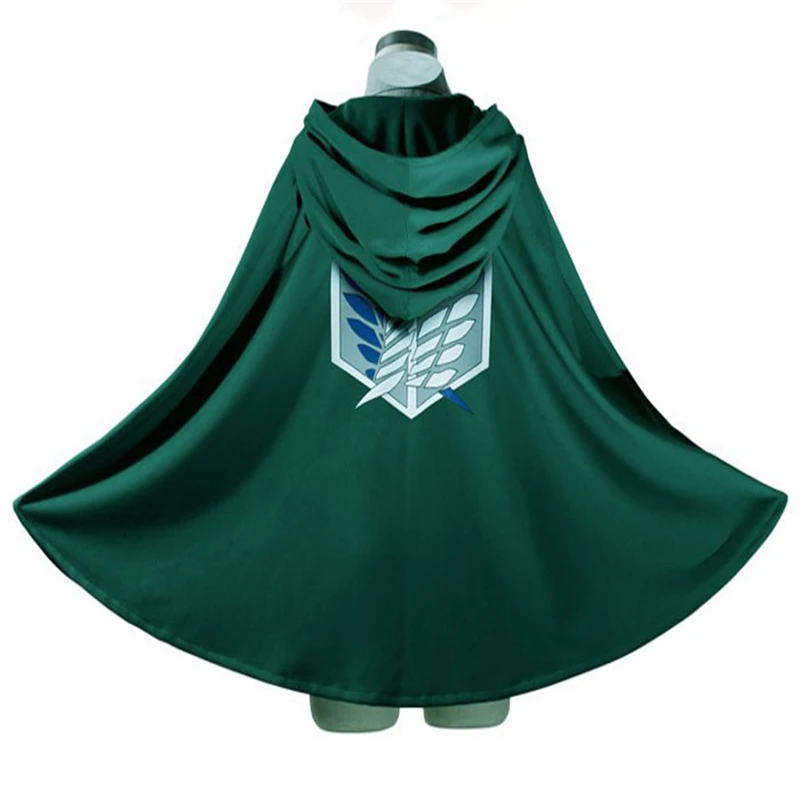 Cosplay Anime Shingeki no Kyojin Cape Coat Suit Unisex Cloak Jacket Cartoon Costume Attack Titan Men Women | Тематическая одежда и