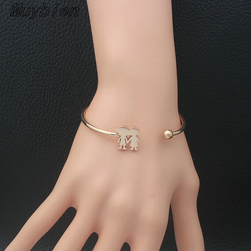 Wholesale Fashion New 4 colors High Quality and Exquisite Heart Jewelry for Women Bangles Bracelet Accessories BESKAEBG | Украшения и