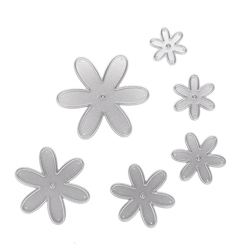 SCD531 Flower Metal Cutting Dies For Scrapbooking Stencils DIY Album Cards Decoration Embossing Folder Die Cuts Mold Tools New | Дом и сад